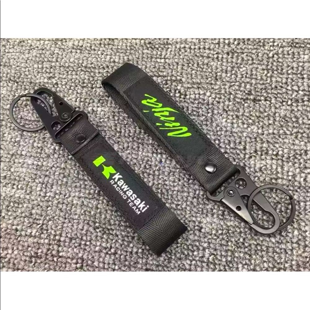 KAWASAKI RACING TEAM creative design keychain